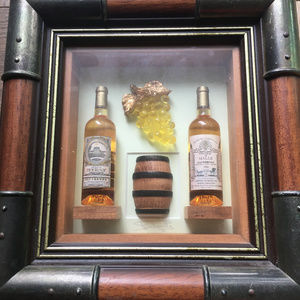 3-D Wine Bottle Frame-made in France